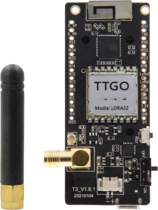 Produktbild Lilygo TTGO LoRa32 433MHz 0.96 Inch OLED Display mit LoRa, Bluetooth und Wi-Fi