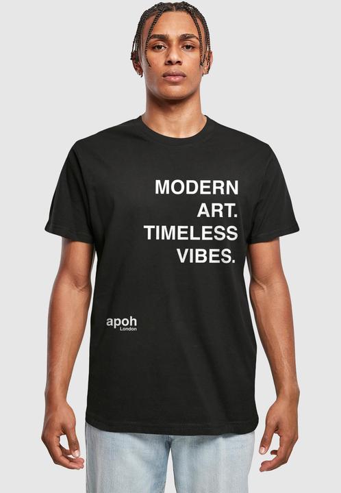 Produktbild Merchcode APOH - Modern Art Slogan T-Shirt - 197663 (S)