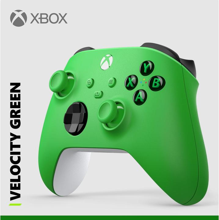 Image du produit Microsoft Manette sans fil Xbox - Velocity Green (PC, Xbox Series X, Xbox One X, Xbox One S, Xbox Series S)
