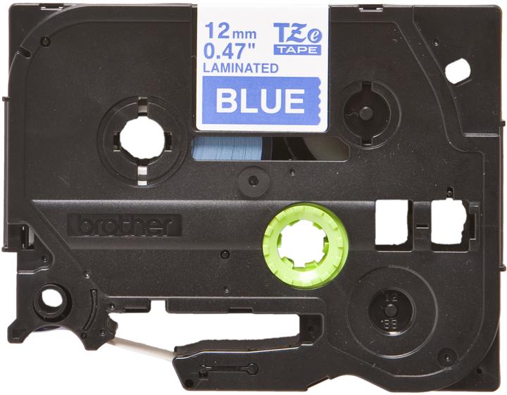 Actual product image Brother Tze-535 (1.20 cm, White, Blue)