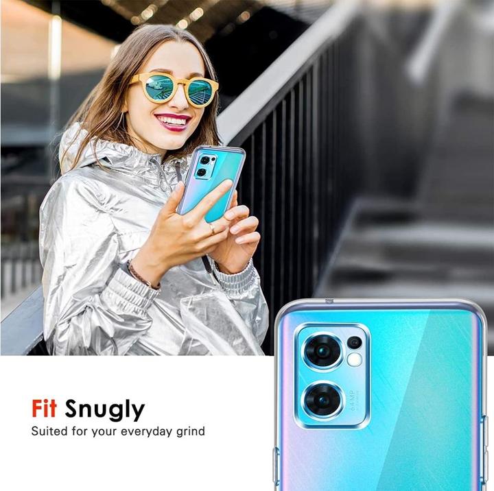 Produktbild Screenguard Oppo Find X5 Lite Flexible TPU Clear Case (Oppo Find X5 Lite)