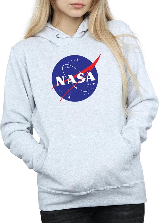 Immagine prodotto Nasa Felpa con Cappuccio Insignia Logo Donna (M)