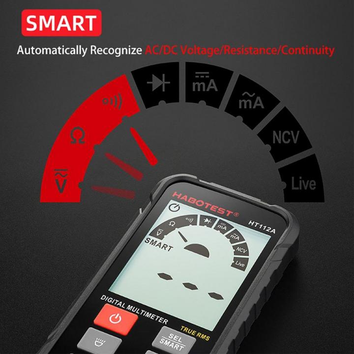 Produktbild Habotest HT112A True RMS Digital Universal Multimeter (CAT III 600V)