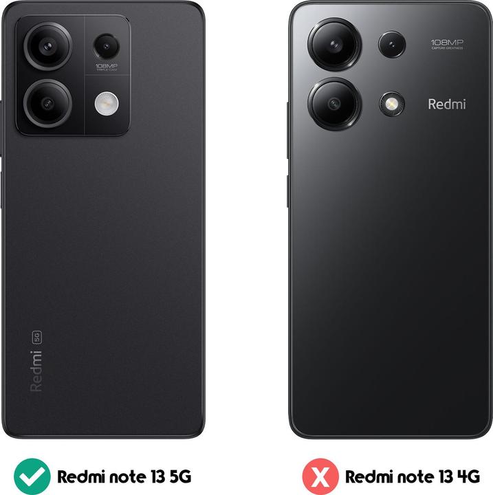 Actual product image Forcell F-Protect Polycarbonate Case Series (Xiaomi Redmi Note 13 5G)