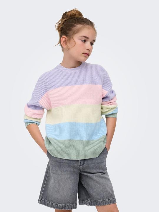 Produktbild Only Gestreifter Strickpullover Strickpullover (122, 128)