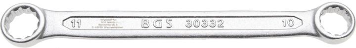 Image du produit BGS Clé polygonales double embouts extra plate 10 x 11 mm (10 mm, 11 mm)