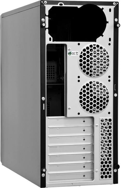 Produktbild Chieftec Gehäuse||CG-04B-OP|MidiTower|Nicht im Glauben enthalten|ATX|MicroATX|Farbe Schwarz|CG-04B-OP (mATX)