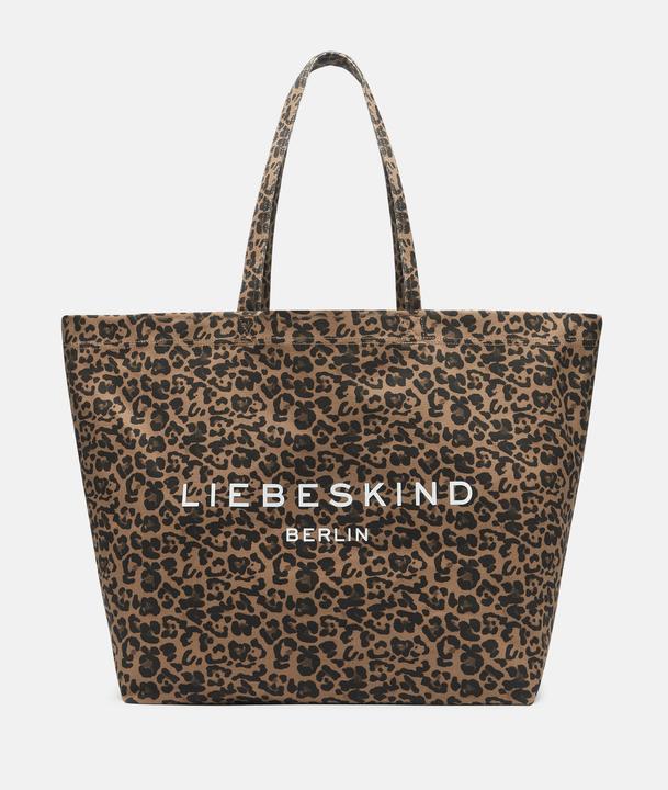 Produktbild Liebeskind Berlin Shopper Shopper aus Canvas mit Leo-Muster