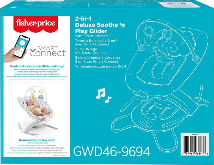 Produktbild Fisher-Price 2-in-1-Glider mit Smart Connect