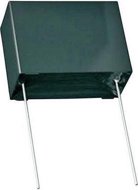 Actual product image Panasonic Capacitor, radial, 470nF, 275VAC, 10%