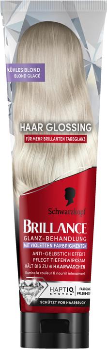 Produktbild Schwarzkopf Brillance Brillance Glanz-Behandlung Haar Glossing (Hellblond)