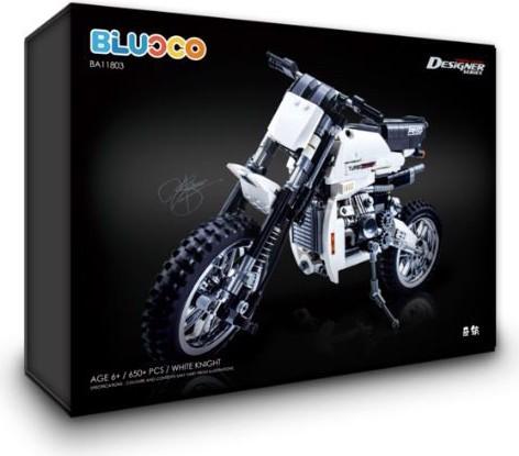 Actual product image Bluoco White Knight - Dirt Bike