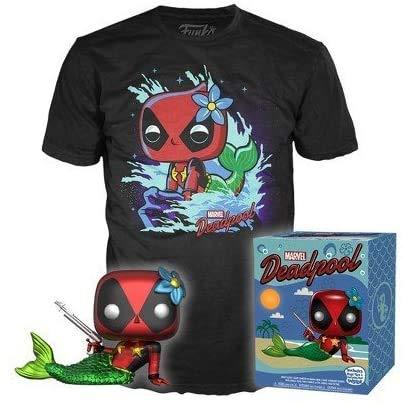 Funko Pop & Tee Deadpool Mermaid Exclusive (M) PTF