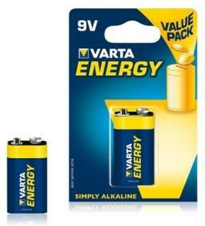 Image du produit Varta Energy (1 pcs, 9V Block, 565 mAh)