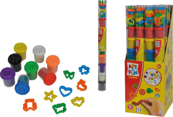 Produktbild Simba Art & Fun Kinderklei met Kleivormpjes