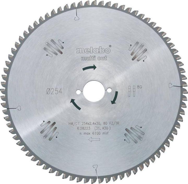 Actual product image Metabo Circular saw bladeHW/CT60x20x22/4