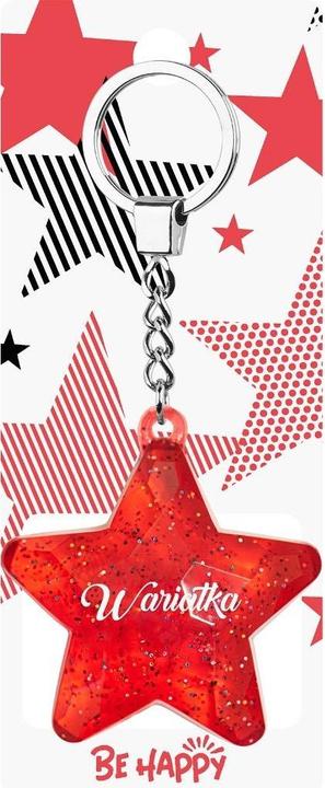 Actual product image Happy Color Schlüsselanhänger Star Crazy Girl