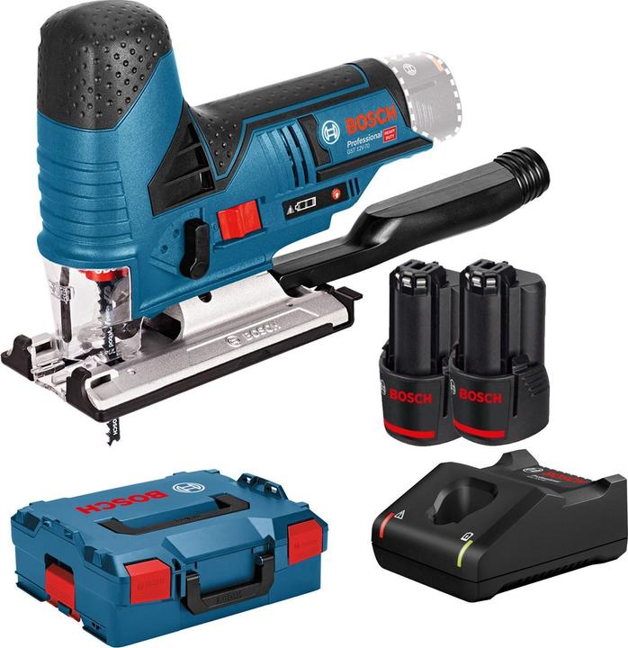 Bosch Hausgeräte Bosch Akku-Stichsäge GST 12V-70 / 2x 2,0 Ah Akku + Ladegerät in L-Boxx