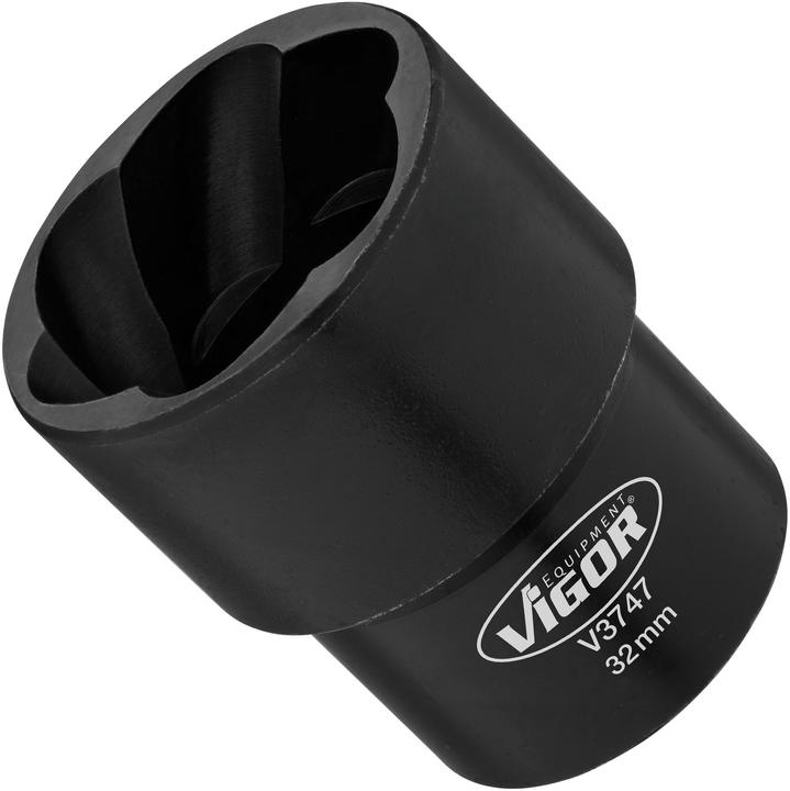 Produktbild Vigor Spiralnutenausdreher-Einsatz ∙ V3747 ∙ Vierkant12,5 mm (1/2 Zoll) ∙ Aussen Schraubenausdreher … (32 mm)