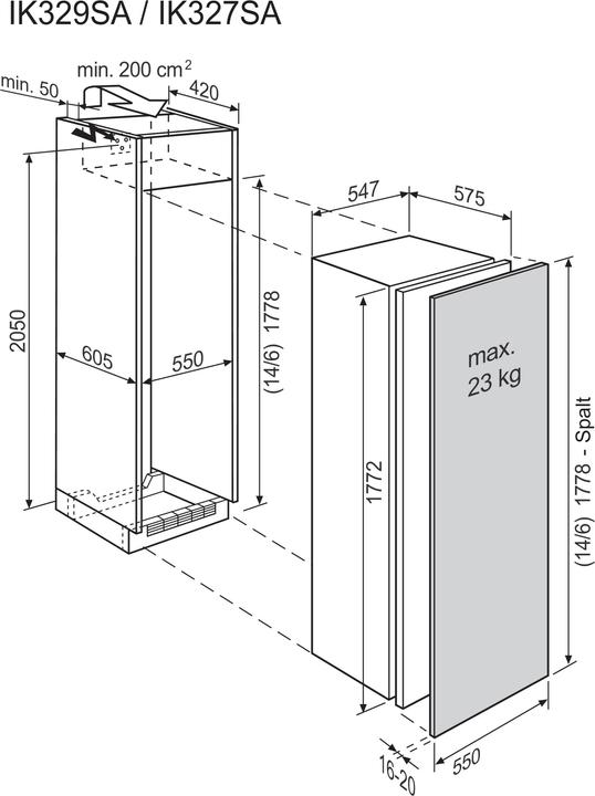 Actual product image Electrolux IK329SAL (317 l)