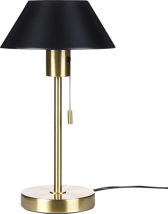 Productafbeelding Beliani Tafellamp Metaal Zwart/Goud 37 cm CAPARO (E27)