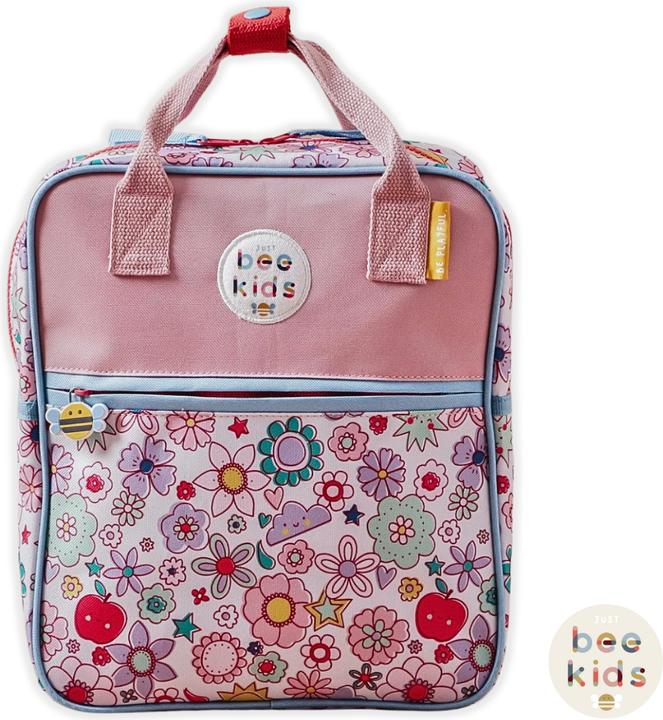 Image du produit Just Bee Kids Sac à dos rétro enfant à fleurs – Parfait pour la crèche et les sorties