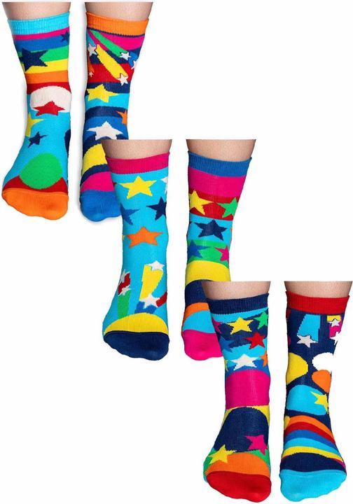 Actual product image United Oddsocks Happy Birthday (pack of 3, 30 - 38)