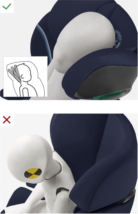 Actual product image Cybex Solution S i-Fix (Child seat, ECE R129/i-Size Standard)
