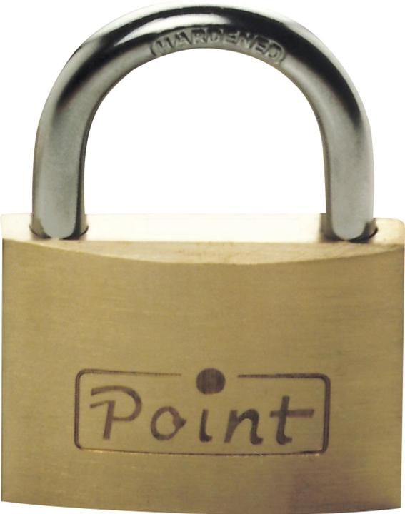 Actual product image HP Autozubehör Cylinder padlock 500 50 lock body width 50 mm brass, keyed to differ