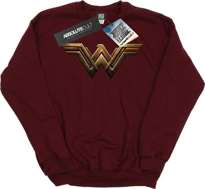 Produktbild Justice League Movie Wonder Woman Emblem Sweatshirt Mädchen (140, 146)