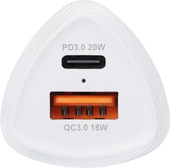 Produktbild Forcell USB + USB-C 38W Autoladegerät