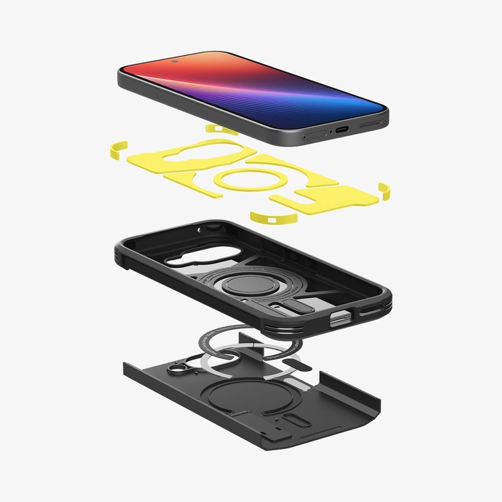 Actual product image Spigen - Tough Armor MagSafe - Google Pixel 9a - Black (Google Pixel 9a)