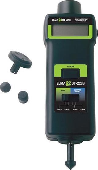 Elma Instruments Tachometer DT 2236 incl. speedometer