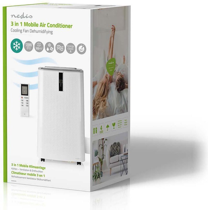 Actual product image Nedis ACMB1WT12 (100 m², 1200 BTU/h)