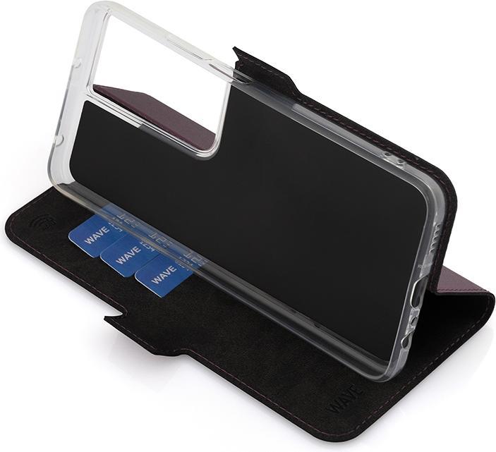 Actual product image Wave BookCase -suojakuori, Honor X7b, Smoky Sangria (Honor X7)