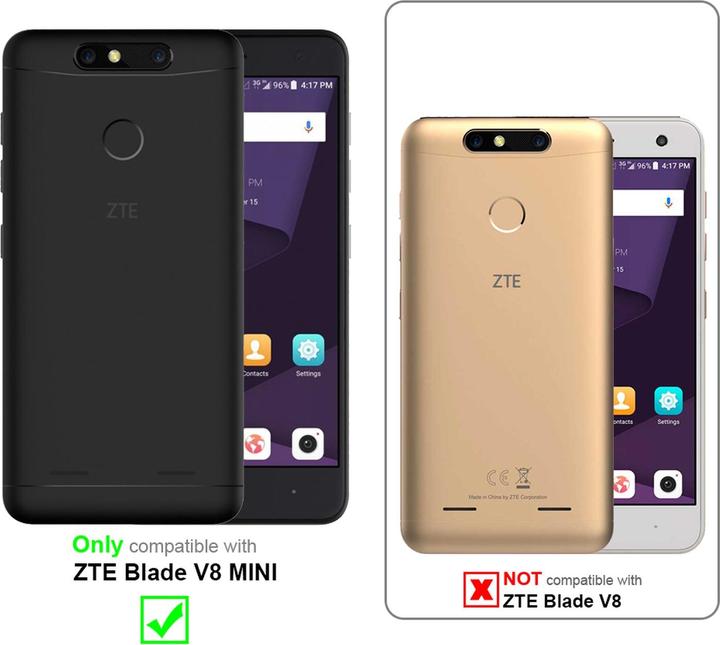 Productafbeelding Cadorabo Flip als onzichtbaar deksel (ZTE Blade V8 Mini)