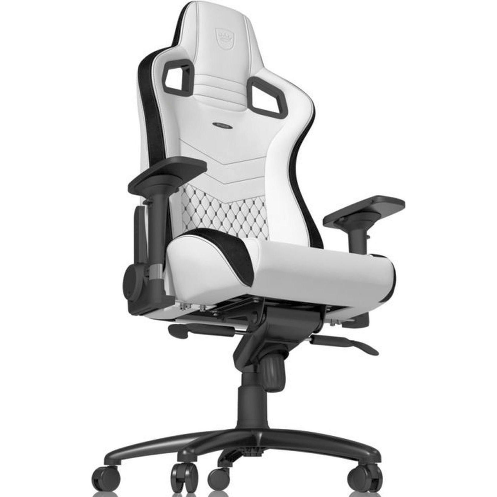 noblechairs Epic, Gaming Stuhl, Weiss, Schwarz