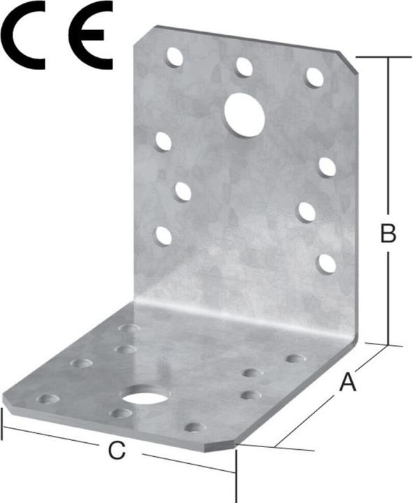 Produktbild Vormann Winkelverbinder 105X105X90 sendvz (Winkelverbinder)