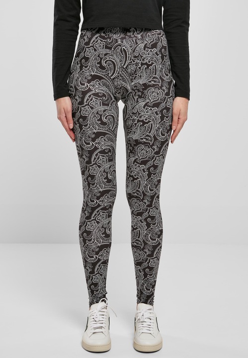 Actual product image Urban Classics Ladies Soft AOP Leggings (XL)