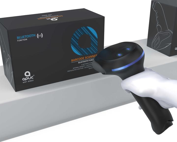 Produktbild Aplic Bluetooth Barcode-Scanner (1D-Barcodes)