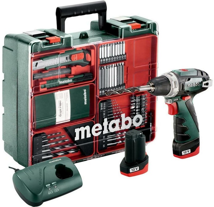 Metabo Powermaxx BS Basic Set Akku-Bohrschrauber (Akkubetrieb)