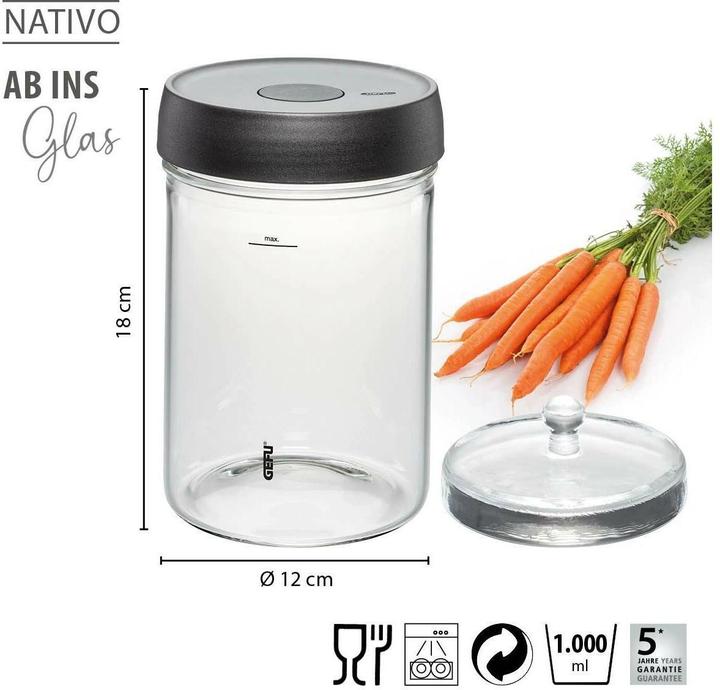 Image du produit GEFU Pot de fermentation Nativo (1 pcs, 1 l)