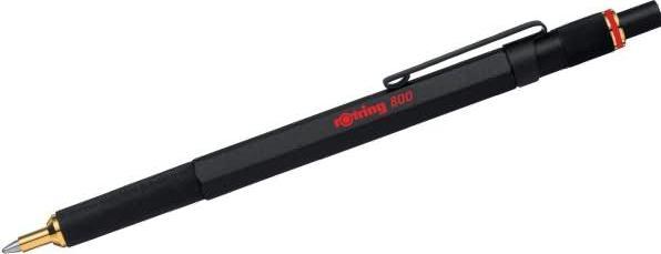 Image du produit Rotring Stylo à bille 800 M (Noir, Rouge, 1 x)