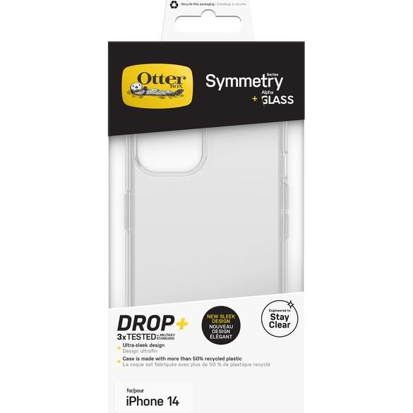 Thumbnail - OtterBox Symmetry + Alpha Glass (1 Stück, Apple iPhone 14, Apple iPhone 13), Smartphone Schutzfolie, Transparent