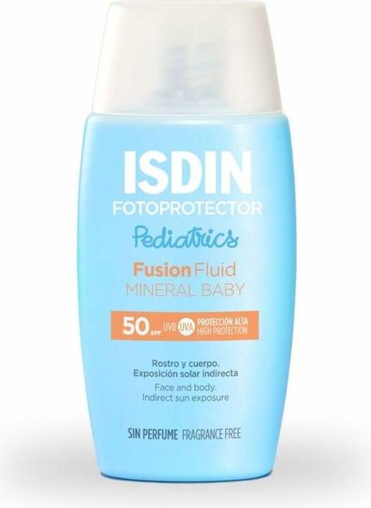 Isdin Mineral Baby Fusion Fluid SPF50 (Sonnencreme, SPF 50+, 50 ml)