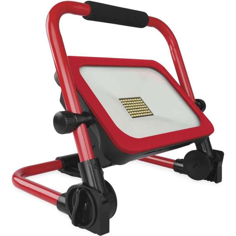 Emos, Illuminazione da lavoro, LED-Strahler ACCO, wiederaufladbar, tragbar, 50 W kaltweiss (4950 lm)