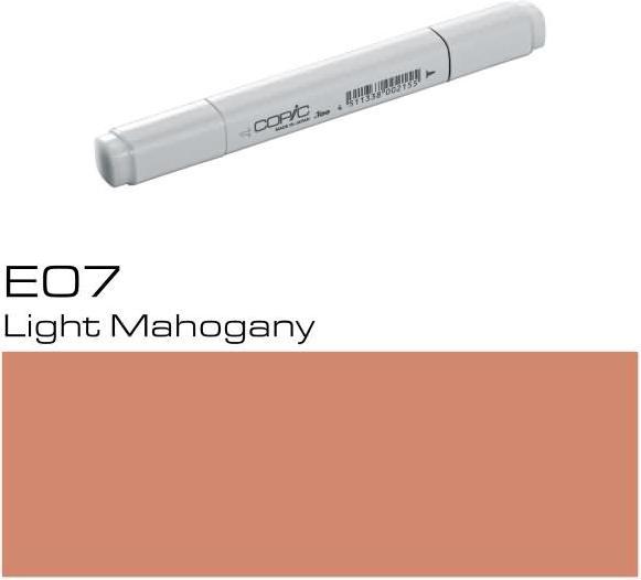 Actual product image Copic Graphic marker Classic type E - 07 (E07 - Light Mahogany, 1 x)