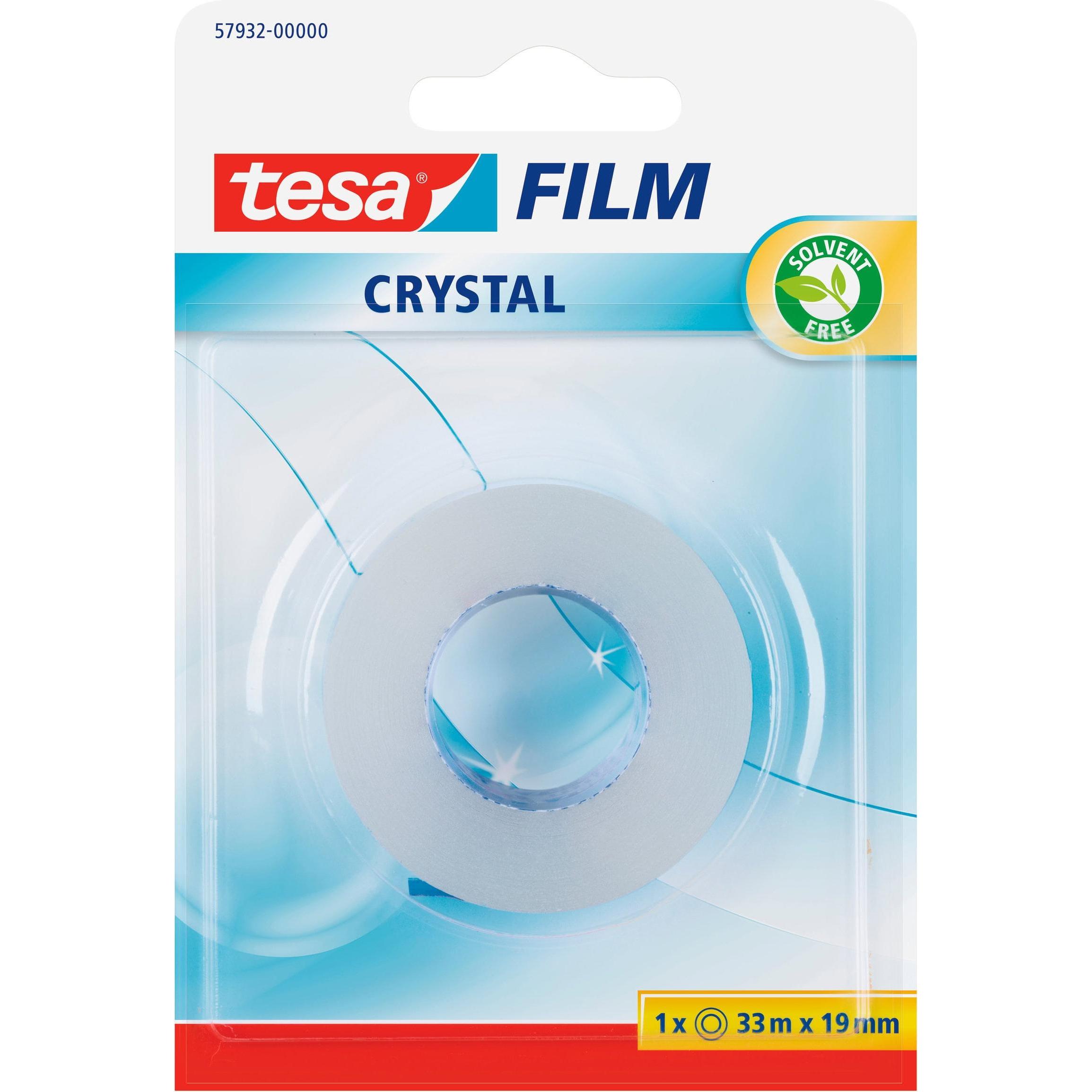 tesa, Klebeband, tesafilm 1x CRYSTAL Klebeband (19 mm)