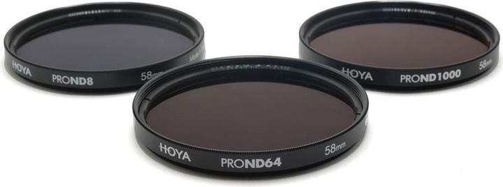 Produktbild Hoya PRO ND Filter Kit 8/64/1000 Filterset (62 mm, ND- / Graufilter, 62 mm)