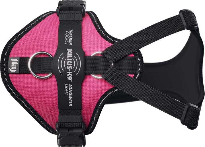 Produktbild Julius-K9 K9 Longwalk light sele w/trackerpocket,Dark pink,S (S, Hund)